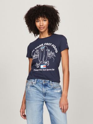 Tommy Hilfiger T-shirts for Women, Online Sale up to 70% off