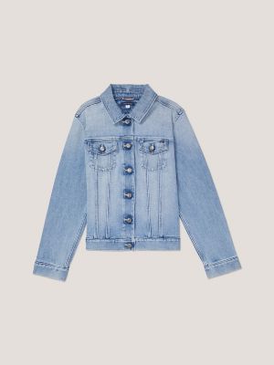 Tommy hilfiger shop kids denim jacket