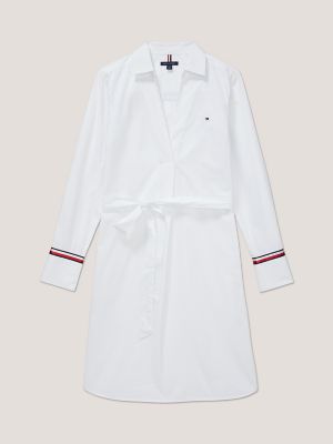 Stripe Logo Hilfiger | Shirtdress Tommy USA