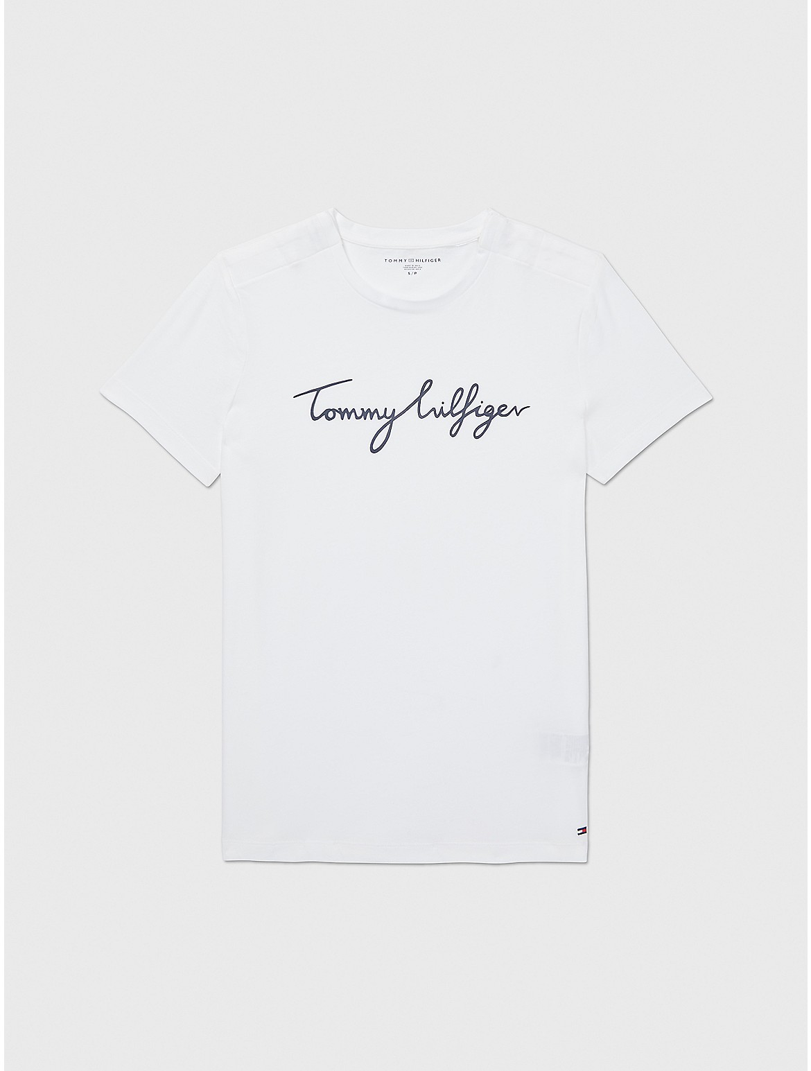 Shop Tommy Hilfiger Signature Graphic T In Fresh White
