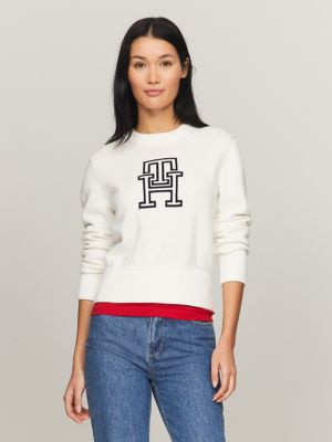 Tommy hilfiger 2024 monogram sweater