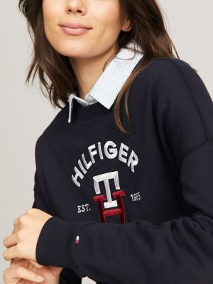 Embroidered Arch Logo Sweatshirt