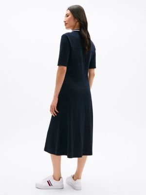 Zip Polo Midi Dress | Tommy Hilfiger USA