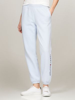 Embroidered Tommy Logo Sweatpant, Breezy Blue