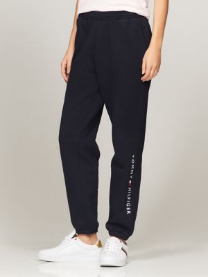 Embroidered Tommy Logo Sweatpant, Navy