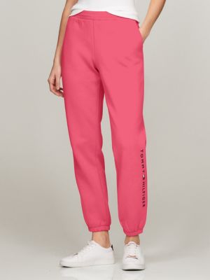 Tommy Hilfiger Womens Embroidered Tommy Logo Sweatpants GreyHtr M main image 1