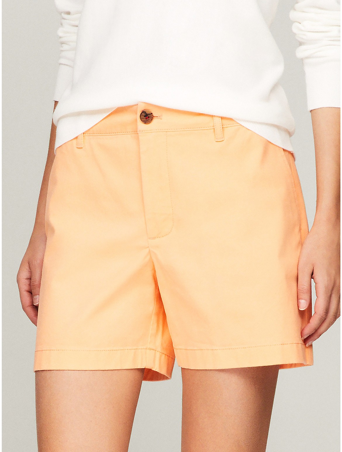 Shop Tommy Hilfiger Classic 5" Short In Tuscan Melon