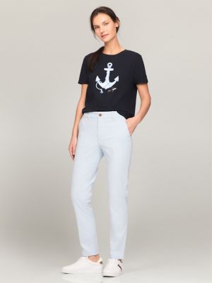 Slim Fit Chino, Breezy Blue