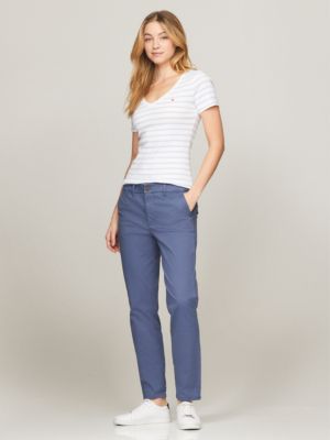 Slim Fit Chino, Bank Blue