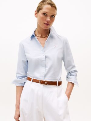 Tommy hilfiger women's sales oxford shirt