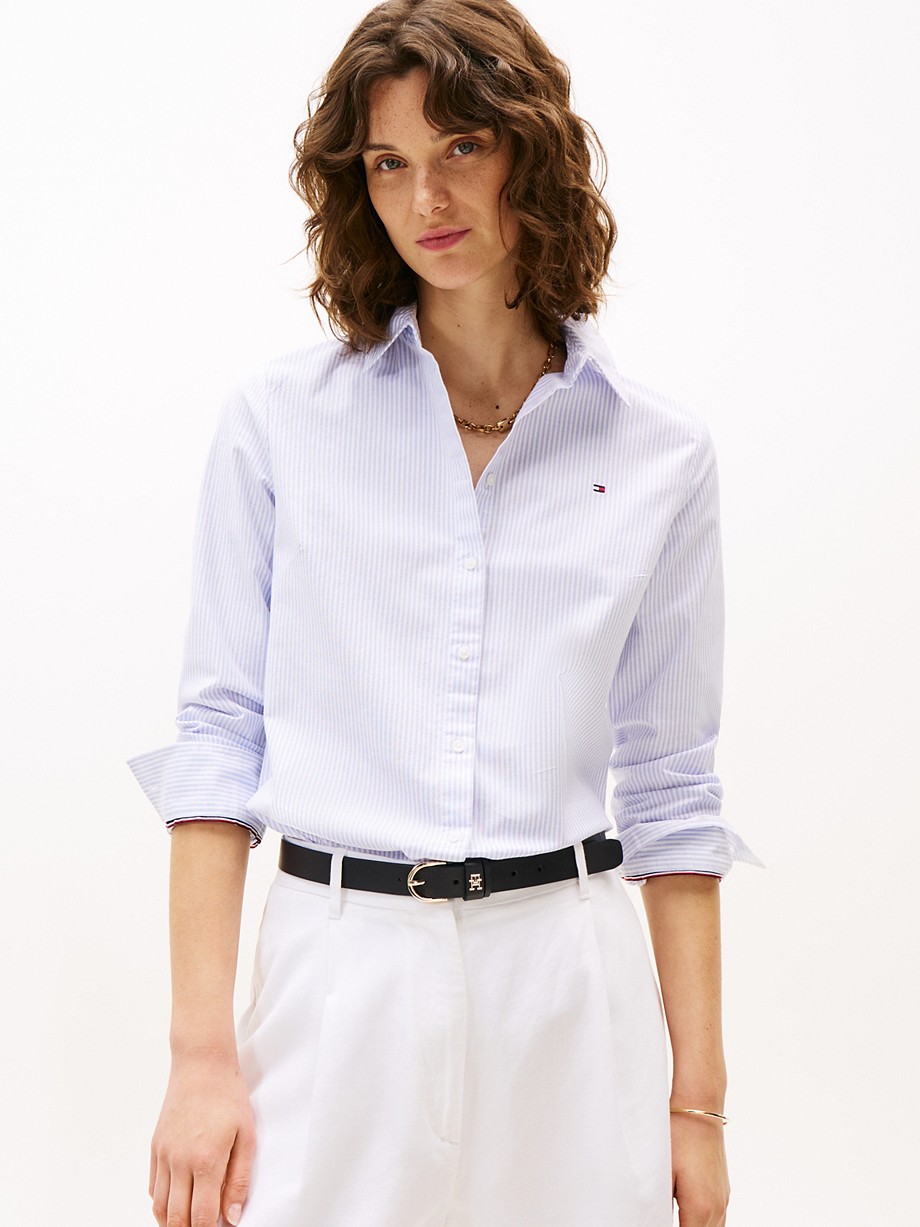 Stripe Stretch Oxford Regular Fit Shirt