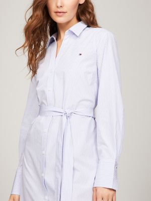 FLOWY STRIPED SHIRT - Ecru / Green | ZARA United States