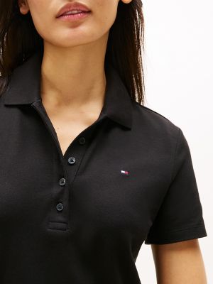 Slim Fit Stretch Cotton Short Polo Dress | Tommy Hilfiger USA