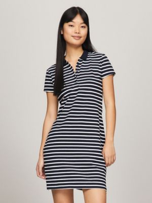 Tommy hilfiger hotsell striped shirt dress