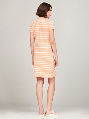 Slim Fit Stripe Stretch Polo Dress | Tommy Hilfiger USA
