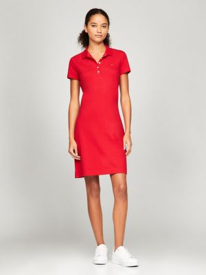 Red tommy hilfiger dress clearance