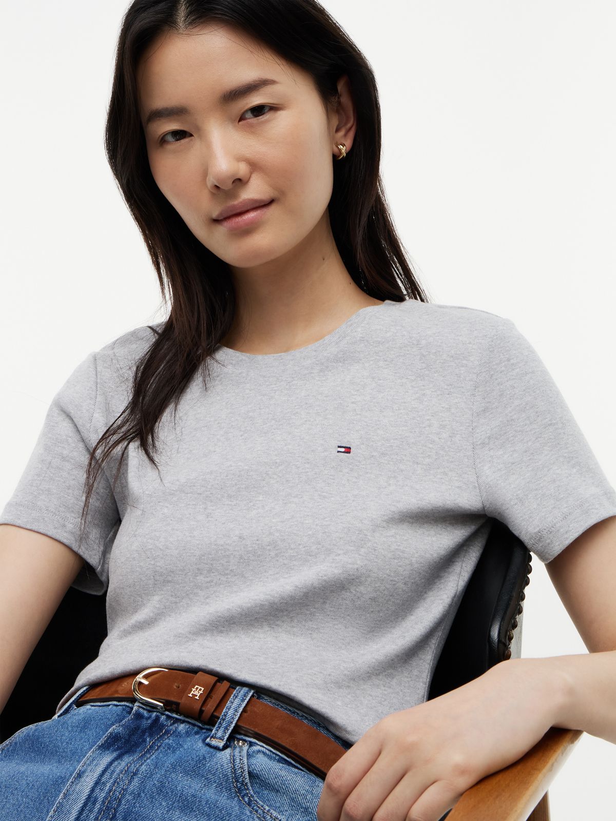 Crewneck Favorite T-Shirt — Grey Heather