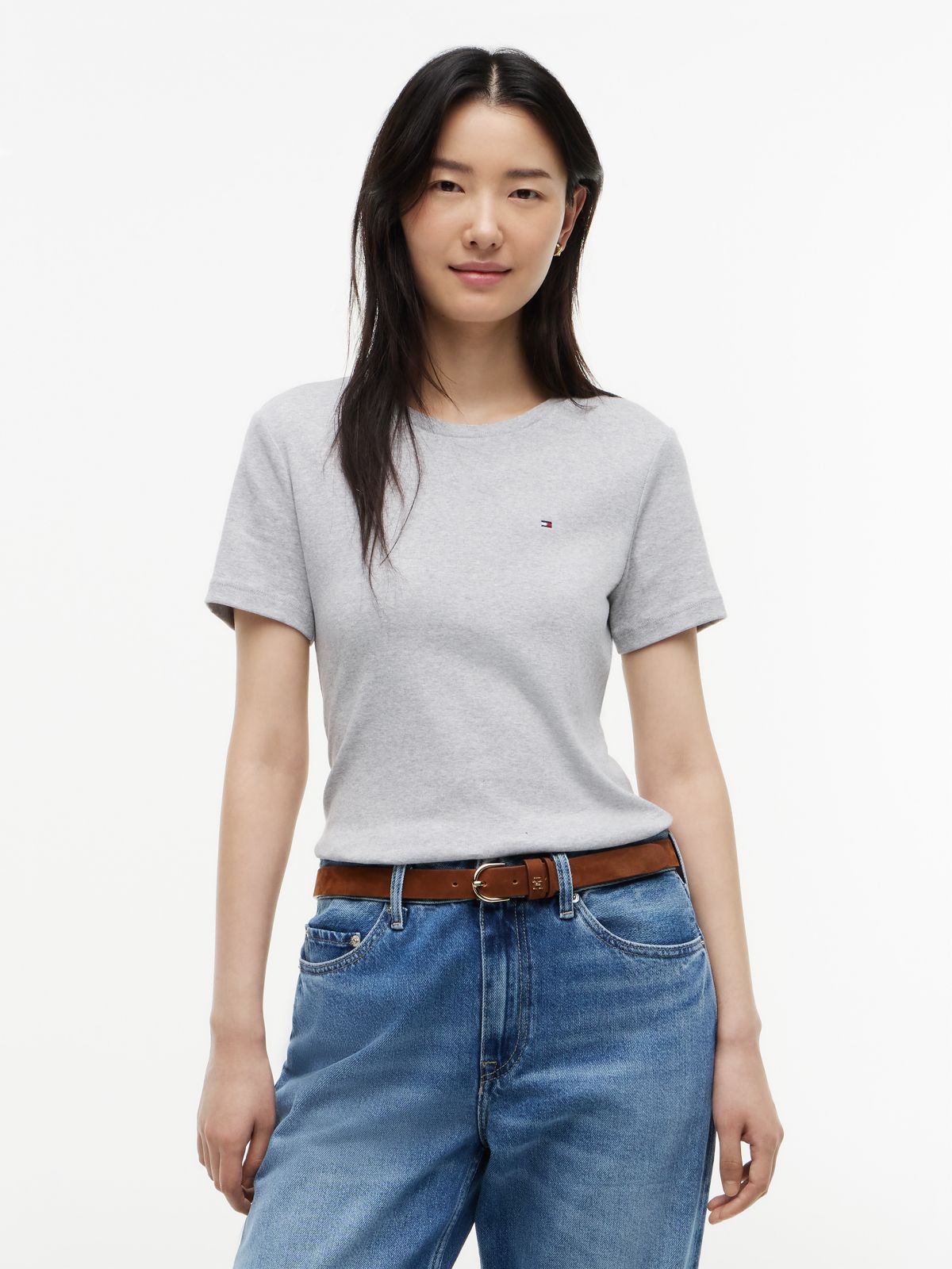 Crewneck Favorite T-Shirt — Grey Heather