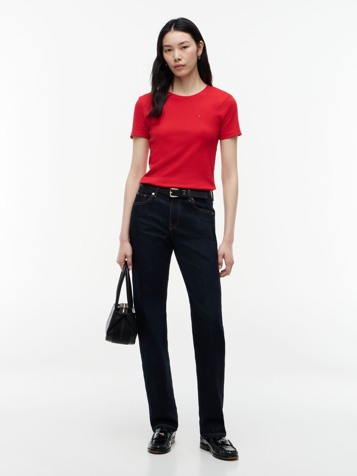 Crewneck Favorite T-Shirt — Primary Red