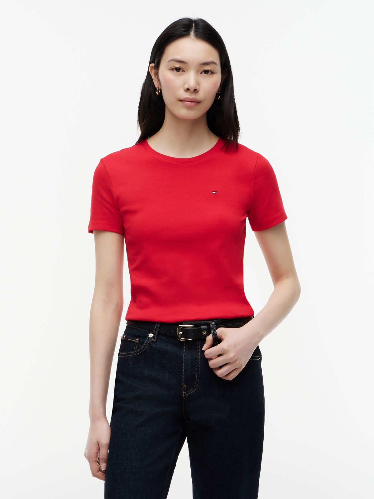 Crewneck Favorite T-Shirt — Primary Red