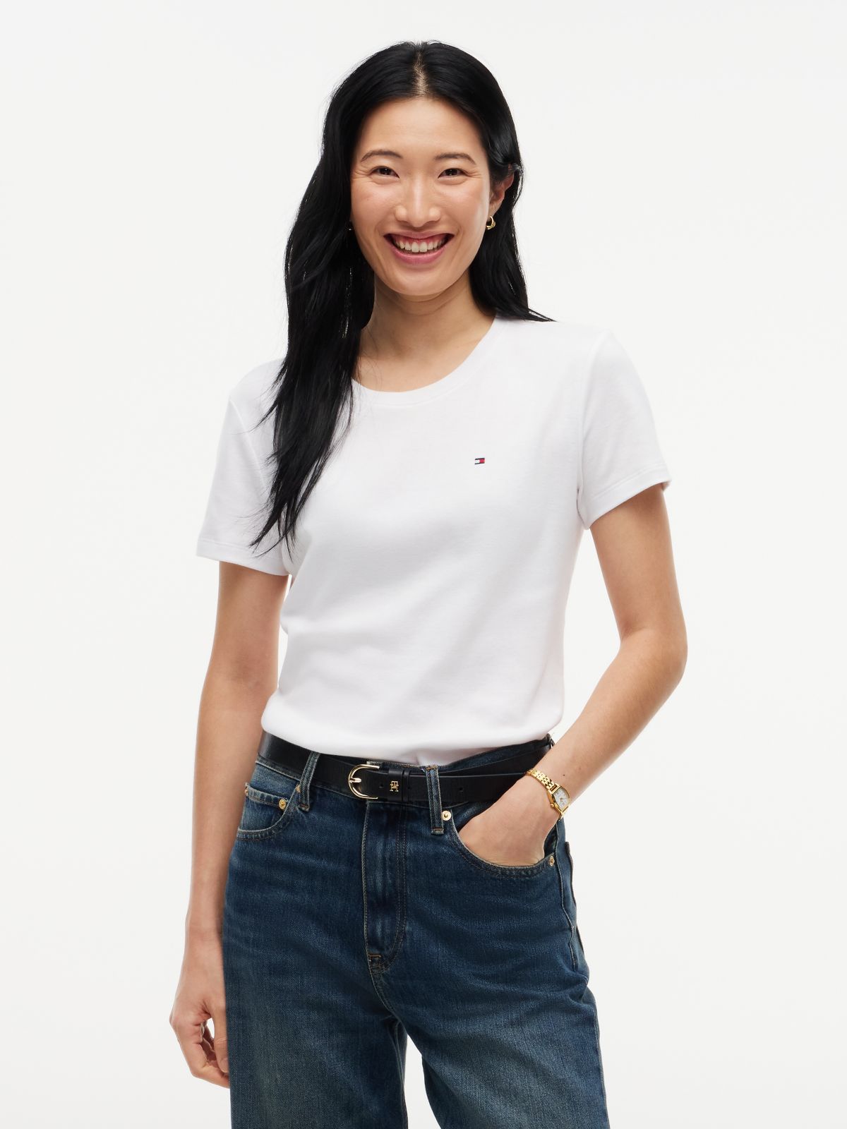 Crewneck Favorite T-Shirt — Optic White
