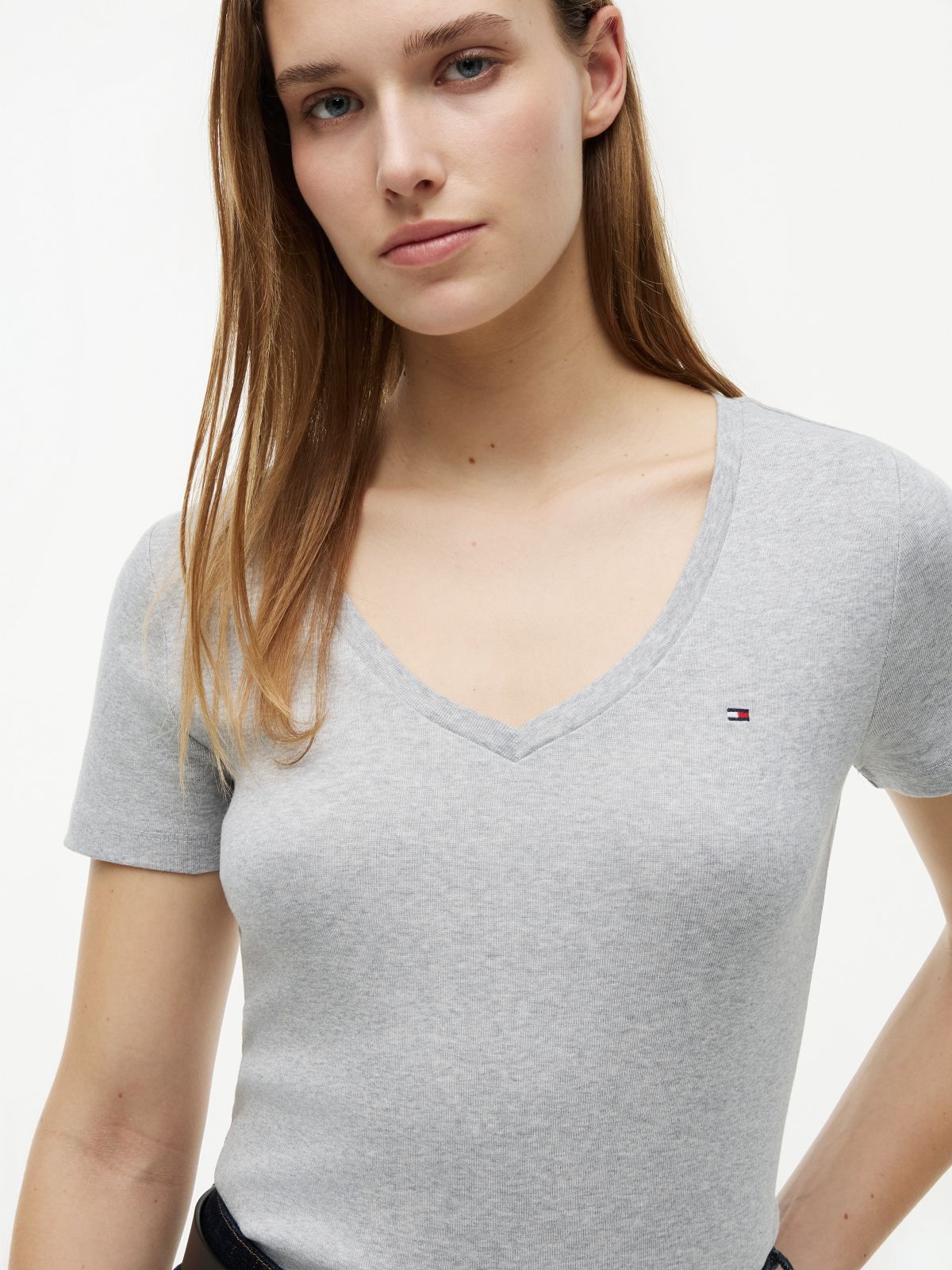 V-Neck Favorite T-Shirt — Grey Heather