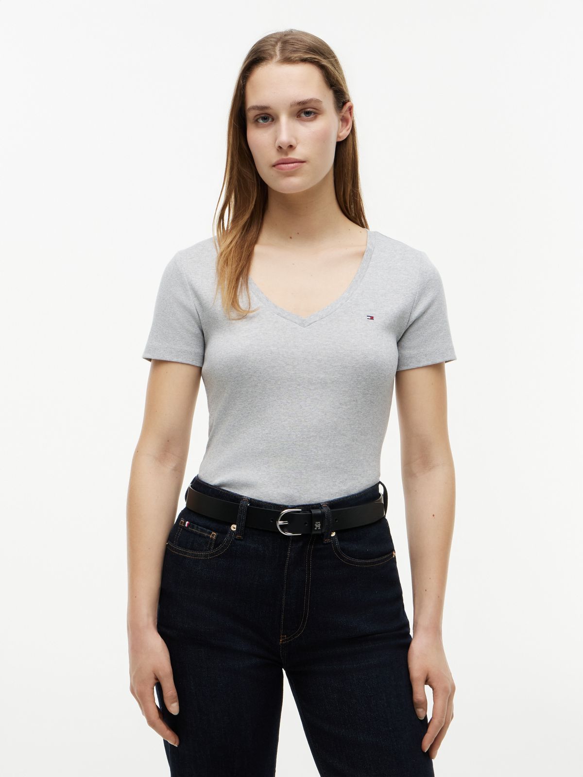 V-Neck Favorite T-Shirt — Grey Heather
