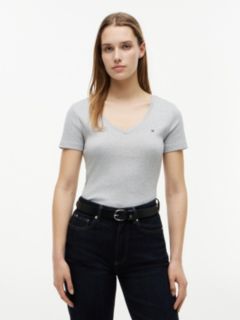V-Neck Favorite T-Shirt — Grey Heather 1