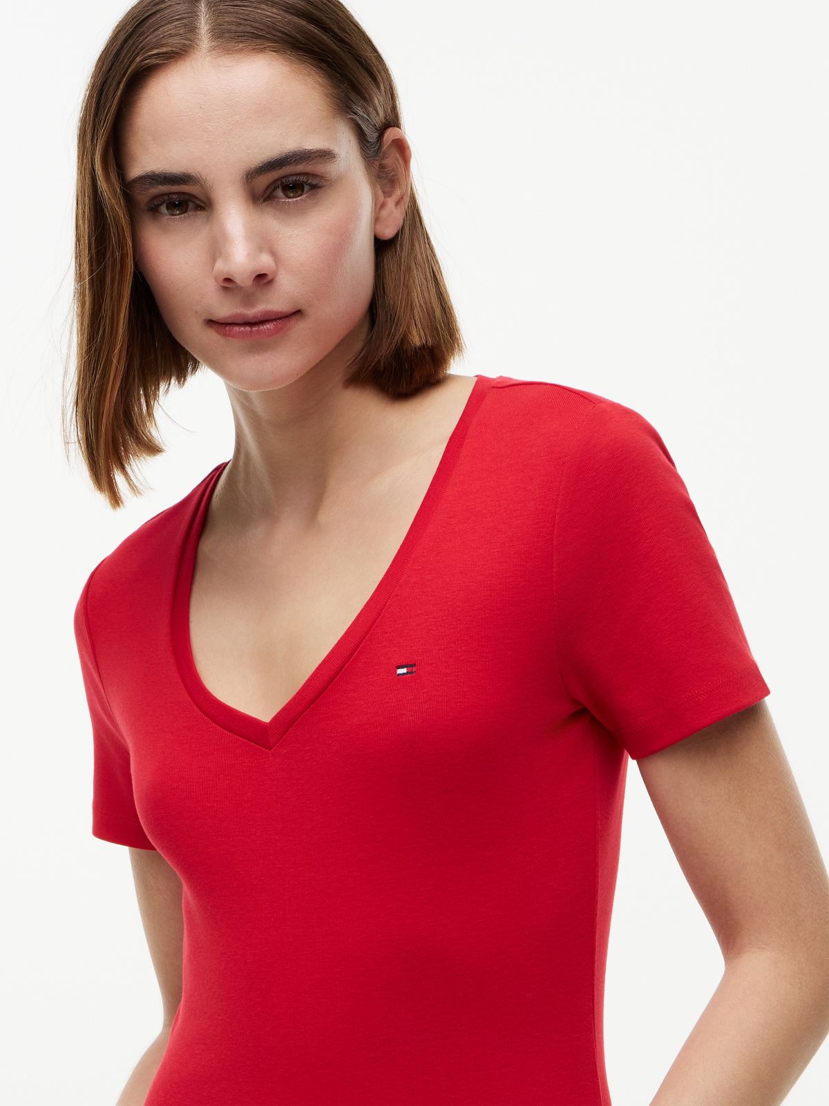V-Neck Favorite T-Shirt — Primary Red
