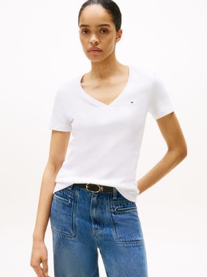 V-Neck Favorite T-Shirt, Optic White