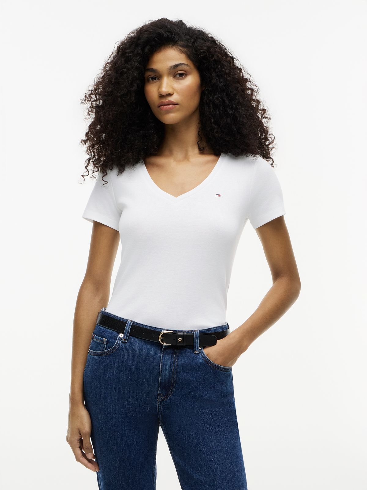 V-Neck Favorite T-Shirt — Optic White