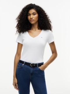 V-Neck Favorite T-Shirt — Optic White 1