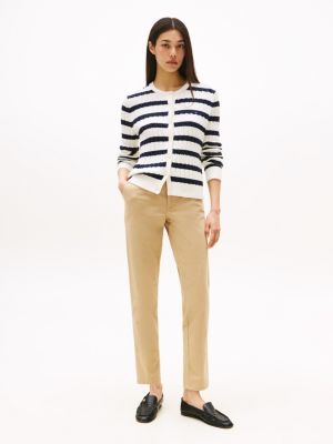 Slim Fit Chino, Travertine