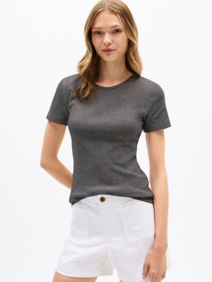 Crewneck Favorite T-Shirt, Dark Grey Heather