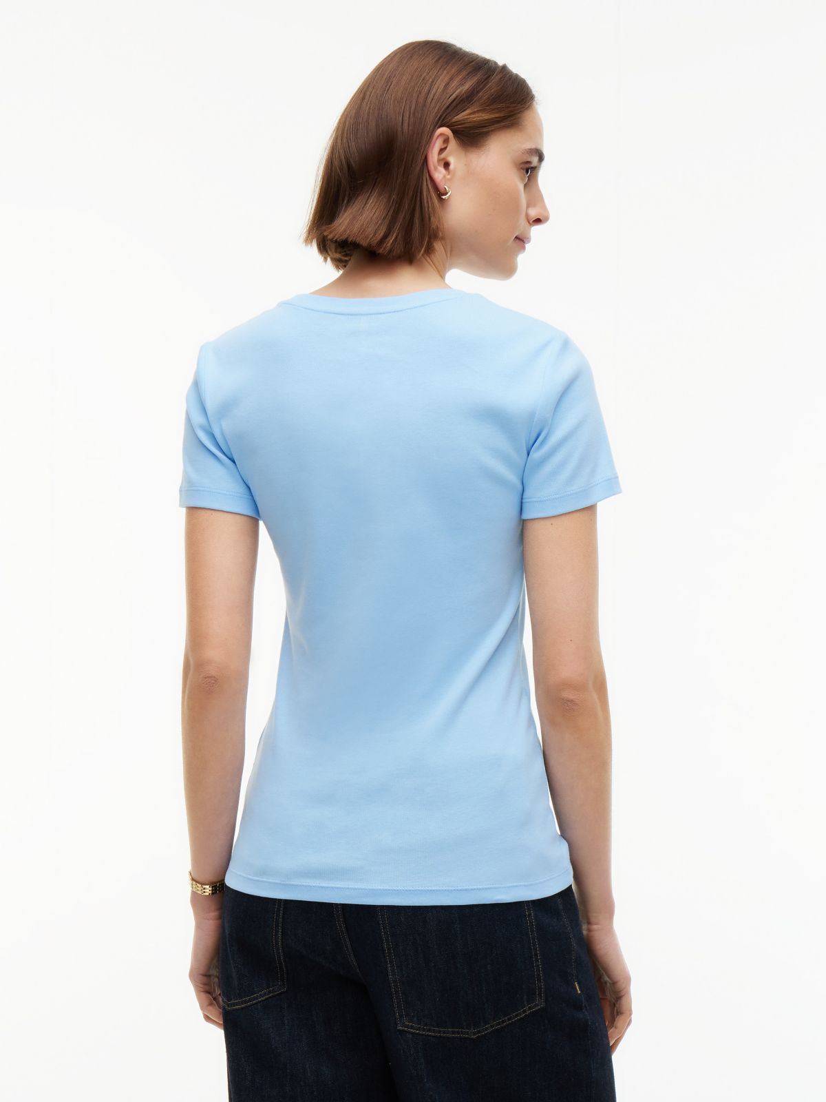 Crewneck Favorite T-Shirt — Light Blue