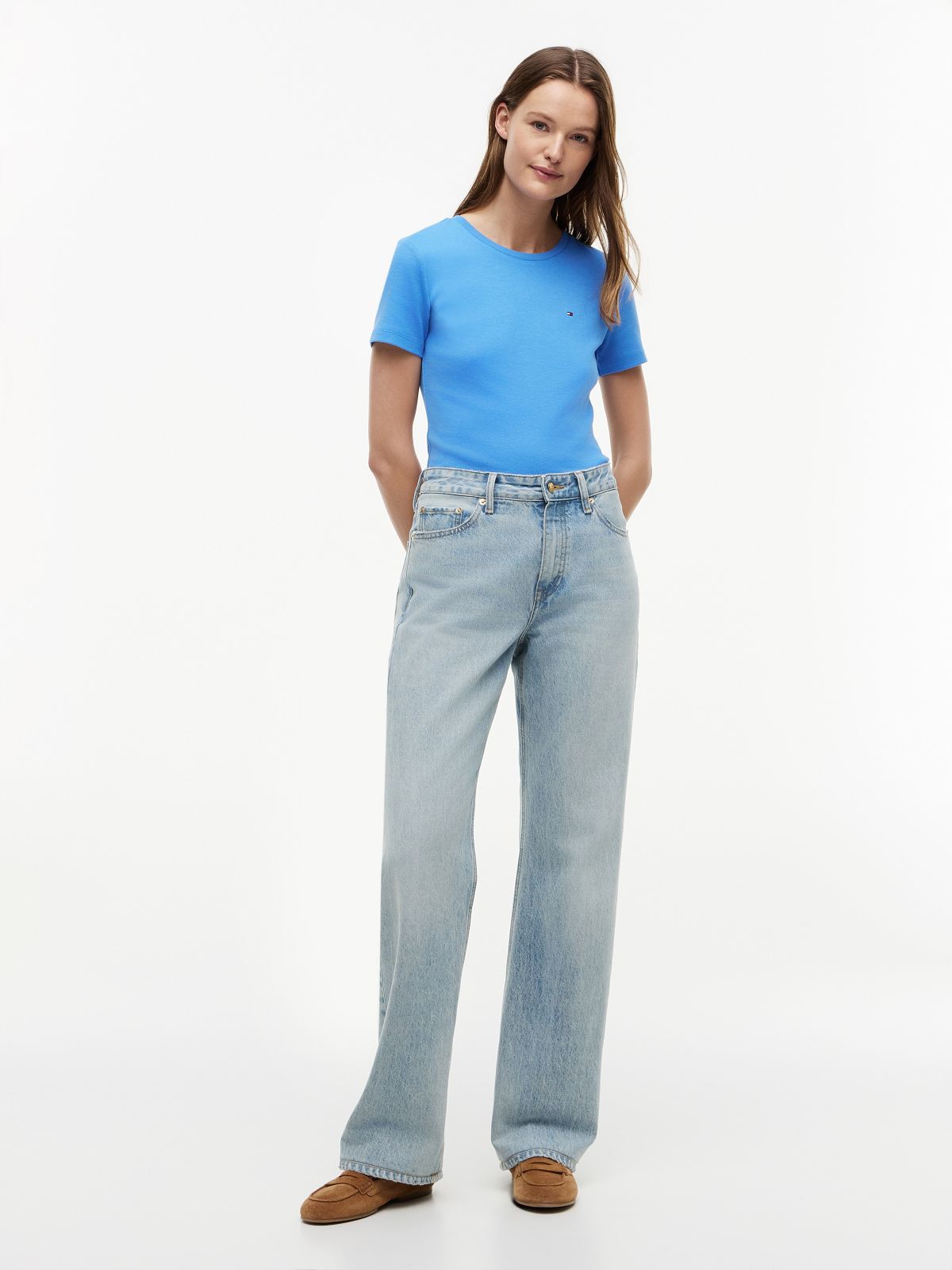 Crewneck Favorite T-Shirt — Siren Blue