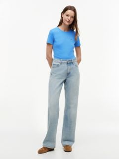 Crewneck Favorite T-Shirt — Siren Blue 2