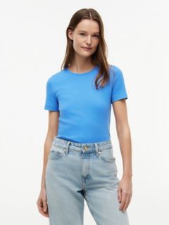 Crewneck Favorite T-Shirt — Siren Blue 1
