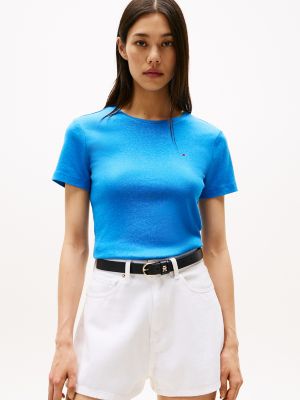 Crewneck Favorite T-Shirt, Blue Heather