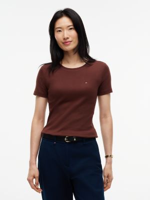 Crewneck Favorite T-Shirt, Pure Brown