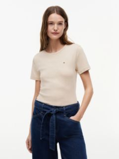 Crewneck Favorite T-Shirt — Beige Heather 1