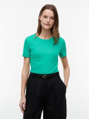 Crewneck Favorite T-Shirt, Cosmic Green