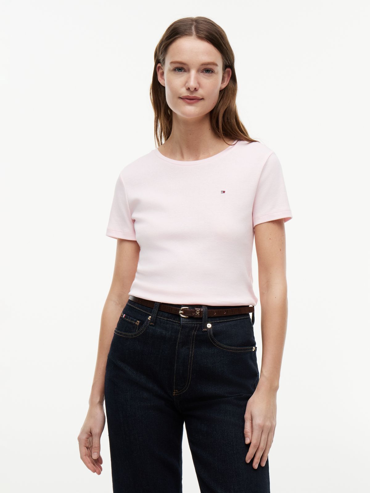 Crewneck Favorite T-Shirt — Icy Pink