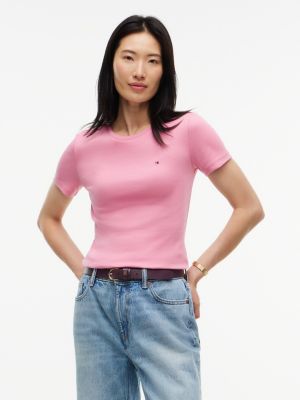 Crewneck Favorite T-Shirt, Mystic Pink