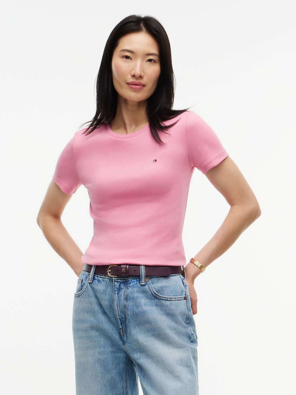 Crewneck Favorite T-Shirt — Mystic Pink