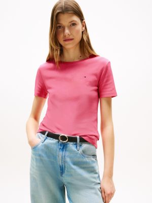 Crewneck Favorite T-Shirt, Garden Rose