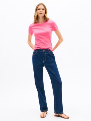 Crewneck Favorite T-Shirt, Fandango Pink