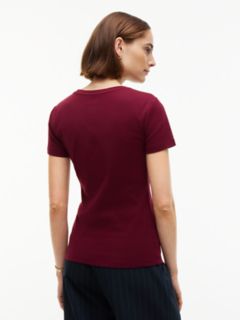 Crewneck Favorite T-Shirt — Burgundy 4