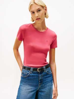Crewneck Favorite T-Shirt, Heritage Pink