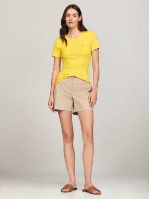 Crewneck Favorite T-Shirt, Vivid Yellow